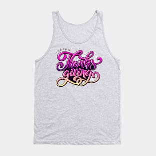 Happy Thanksgiving Tank Top